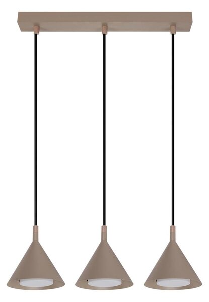 BRILAGI - LED Lampadario a sospensione con cavo CONE TRIPLE 3xGX53/15W/230V beige
