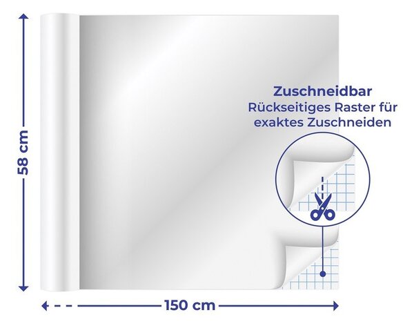 Adesivo specchiato 58x150 cm – Wenko