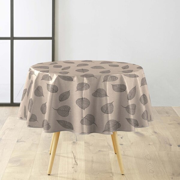 Tovaglia adatta per pulizia con panno umido ø 160 cm Feuillys – douceur d'intérieur