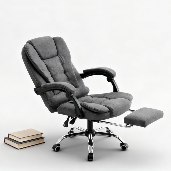 Sedia da ufficio - Sedia ergonomica - Sedia per ufficio - Sedia girevole - Sedia da lavoro - Braccioli pieghevoli