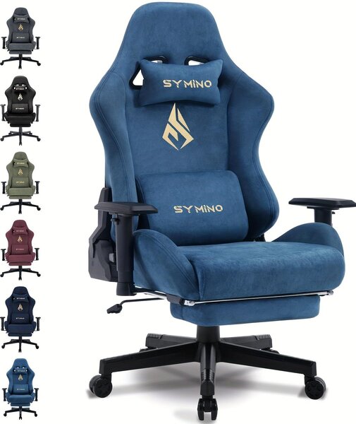 Sedia da gaming - Sedia da ufficio - Sedia da lavoro - Sedia per videogiochi - Sedia ergonomica - Seduta in memory foam