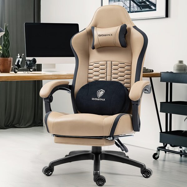 Sedia ergonomica da ufficio - Sedia da ufficio - Sedia per computer - Sedia girevole - Rotazione a 360°
