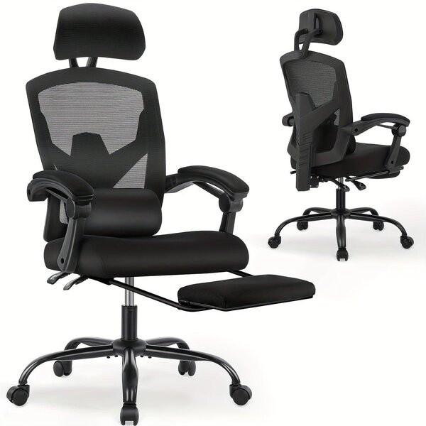 Sedia da ufficio - Sedia per ufficio - Sedia da gaming - Sedia girevole - Sedia ergonomica - Supporto lombare regolabile
