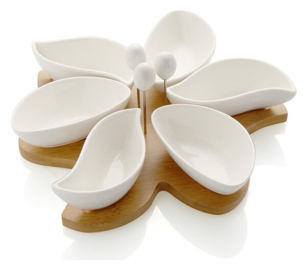 Ciotola da portata Tranches, 23,5 x 26 cm Hors D'Ouvre - Brandani