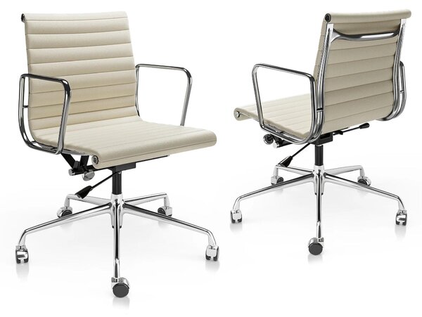 Sedia da ufficio ergonomica - Sedia da ufficio executive - Sedia da ufficio - Sedia da gaming - Sedie - In pelle - Con schienale basso