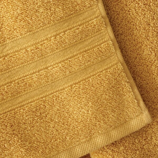 Asciugamano tipo terry giallo in cotone 50x85 cm Zero Twist – Catherine Lansfield