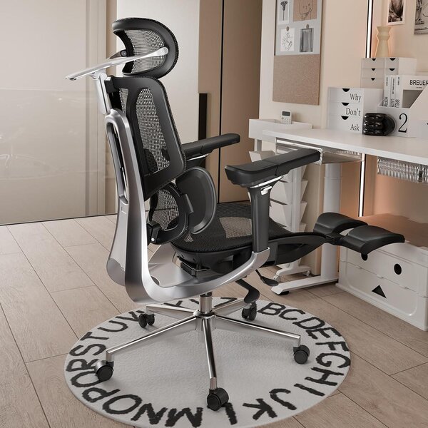Sedia ergonomica da ufficio - Sedia da scrivania per ufficio - Sedia da lavoro - Sedia da gaming - Poltrona confortevole