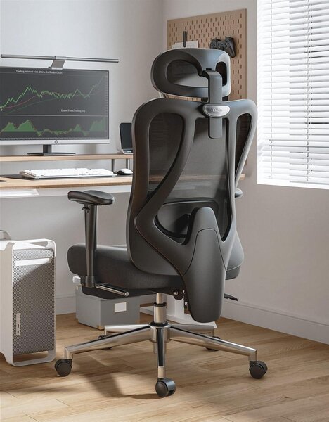 Sedia da ufficio - Sedia per ufficio - Sedia girevole - Sedia da gaming - Sedia ergonomica - Supporto lombare regolabile
