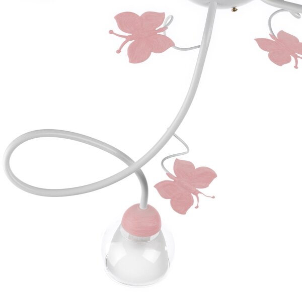ONLI - Lampadario a plafone per bambini BUTTERFLY 3xE14/6W/230V