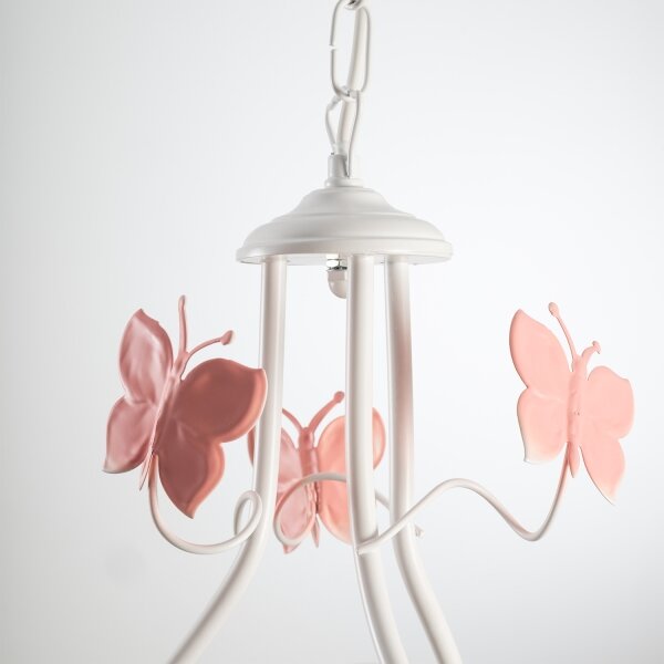 ONLI - Lampadario per bambini BUTTERFLY 3xE14/6W/230V