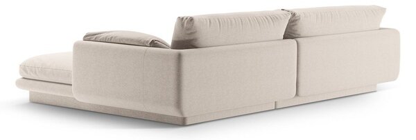 Divano angolare beige (angolo sinistro) Torino - Micadoni Home