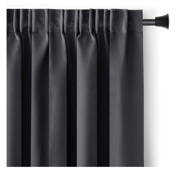 Tenda parzialmente oscurante grigio scuro 140x270 cm Kierra – Restilo