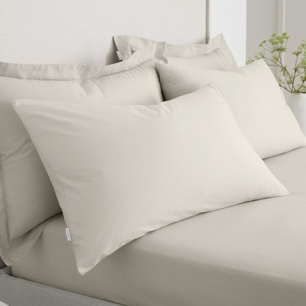 Federe per cuscino in set in percalle di cotone 2 pz 50x75 cm Cotton Percale – Bianca