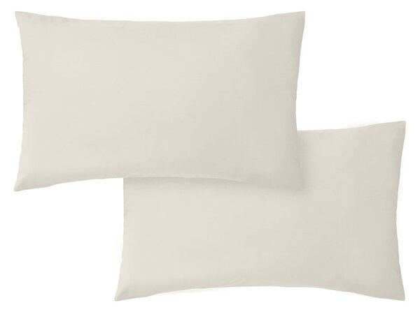 Federe per cuscino in set in percalle di cotone 2 pz 50x75 cm Cotton Percale – Bianca