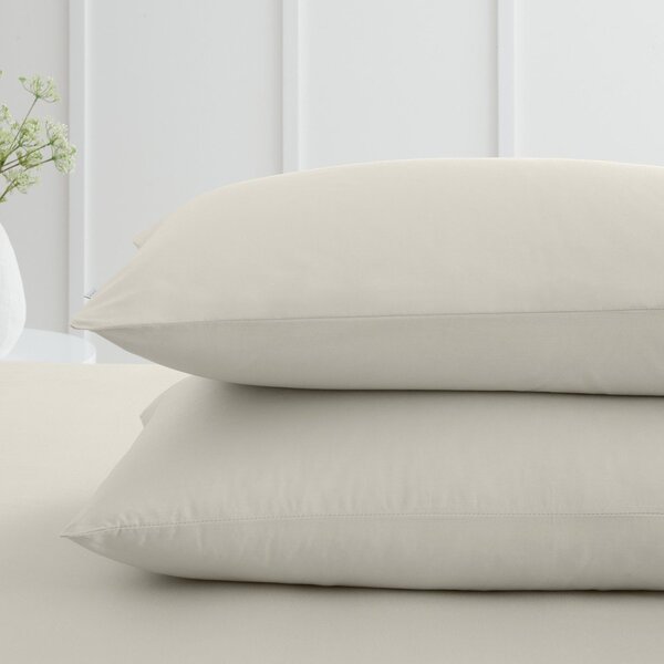 Federe per cuscino in set in percalle di cotone 2 pz 50x75 cm Cotton Percale – Bianca