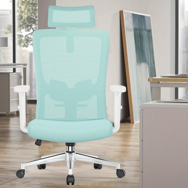 Sedia da ufficio - Sedia girevole - Sedie da ufficio - Sedia ergonomica - Supporto lombare regolabile