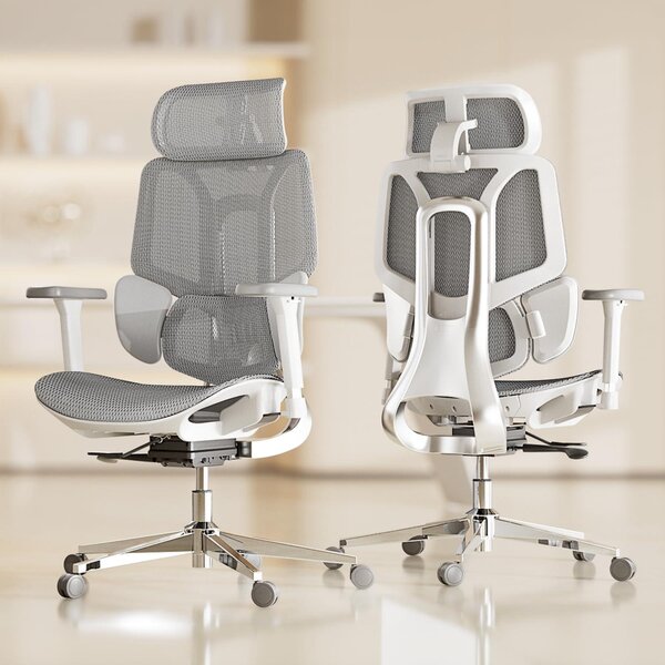 Sedia ergonomica da ufficio - Sedia da ufficio - Sedia per computer - Sedia da lavoro - Sedia da ufficio con schienale a rete