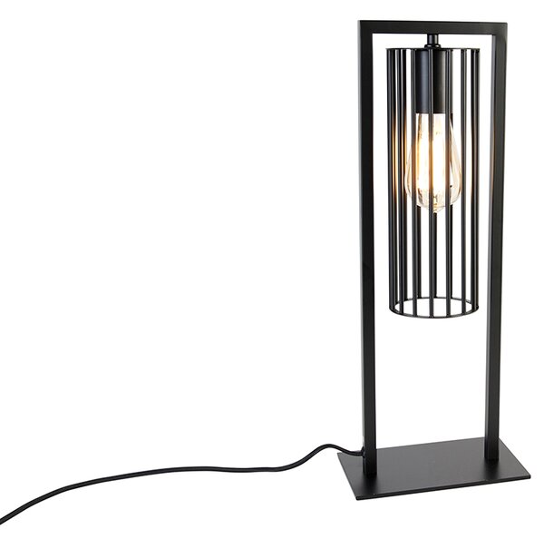 Lampada da tavolo moderna smart nera con Wifi ST64 - Balenco Wazo