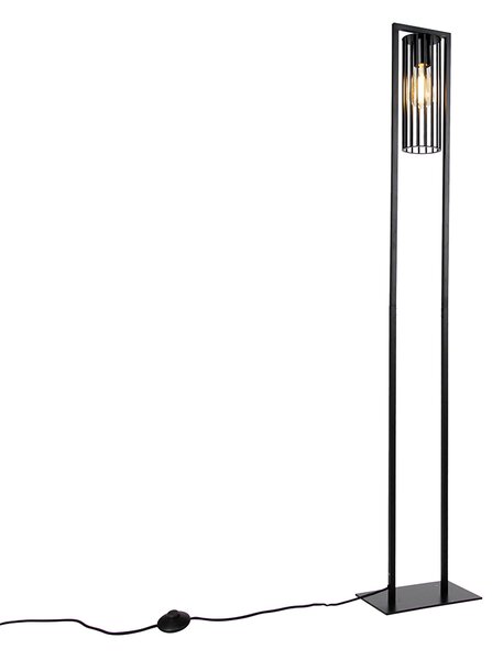 Lampada da terra moderna smart nera con WiFi ST64 - Balenco Wazo