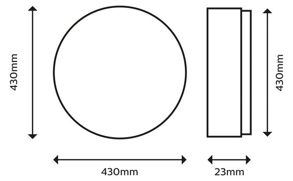 Philips Plafoniera a LED Superslim, dimmerabile, Bianco / Opale, Studio / Ufficio, Metallo, Plafoniera LED