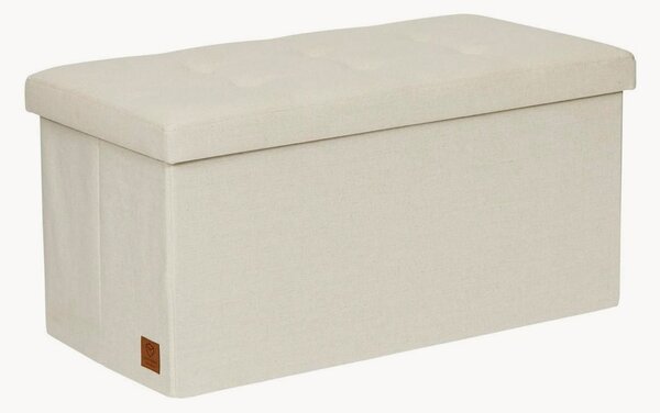 Panca contenitore in lino Premium Natur