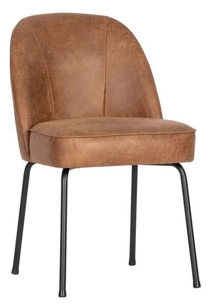 Sedie da pranzo in set marrone cognac in imbottito 2 pz Vogue – WOOOD