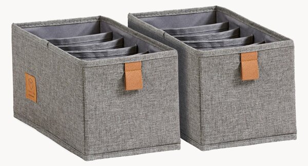 Set di 2 organizer con 6 scomparti Love It Store It Premium