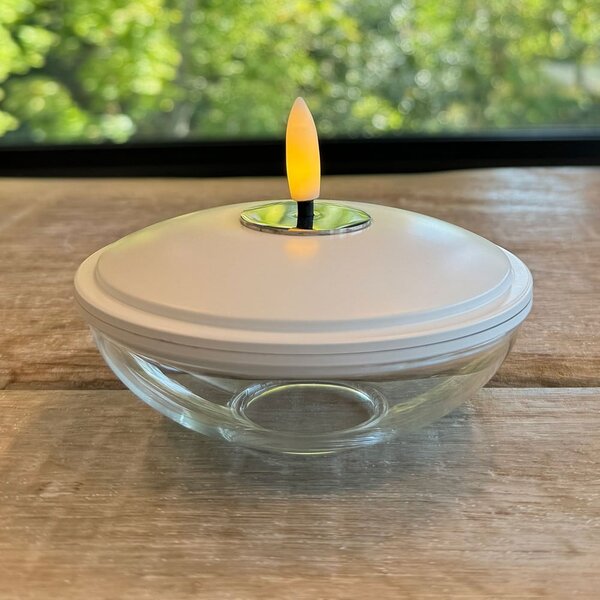 Candela a LED (altezza totale 5 cm) Lia – Sirius