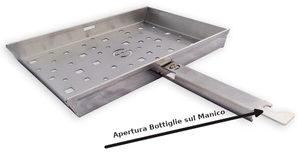 Cestino di Cottura per cuocere verdure evitando la contaminazione dimensioni 20x28x h 15 cm