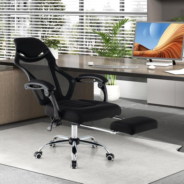 Sedia ergonomica da ufficio - Sedia da ufficio, sedia per il lavoro, sedia per computer - Schienale regolabile