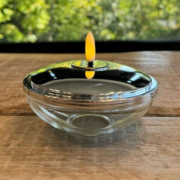 Candela a LED (altezza totale 5 cm) Lia – Sirius
