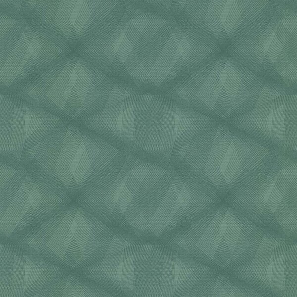 Noordwand couleurs & matières Carta da Parati Diamond Lines Verde