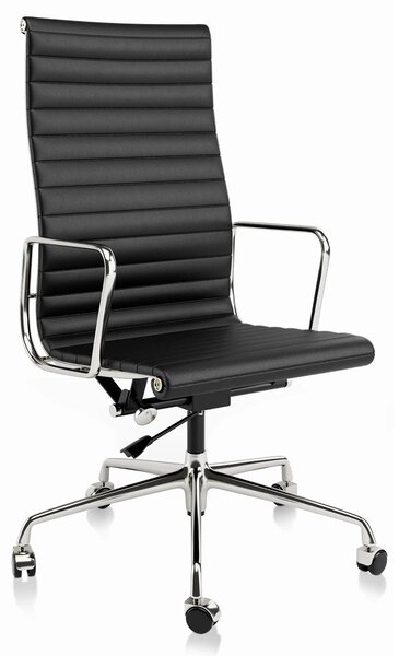 Sedia girevole in pelle bianca - Sedia da ufficio - Sedia ergonomica per ufficio - Sedia da gaming - Sedia da lavoro - Altezza regolabile