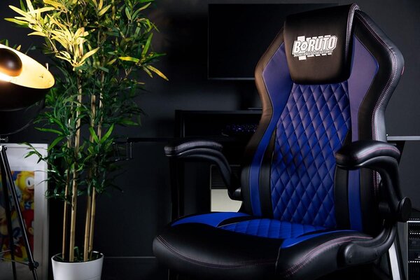 Sedia da ufficio - Sedia da gaming - Sedia da lavoro - Sedia da scrivania - Sedia media - Ecopelle - Rotazione a 360°