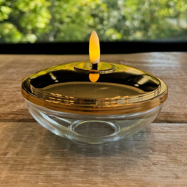 Candela a LED (altezza totale 5 cm) Lia – Sirius
