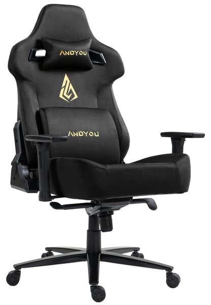 Sedia da ufficio - Sedia per ufficio - Sedia da gaming - Sedia girevole - Sedia da ufficio con braccioli regolabili in 3D