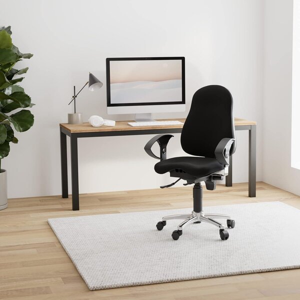Sedia ergonomica da ufficio - Sedia da ufficio con seduta regolabile - Sedia girevole - Sedia da lavoro - Sedia Sitness