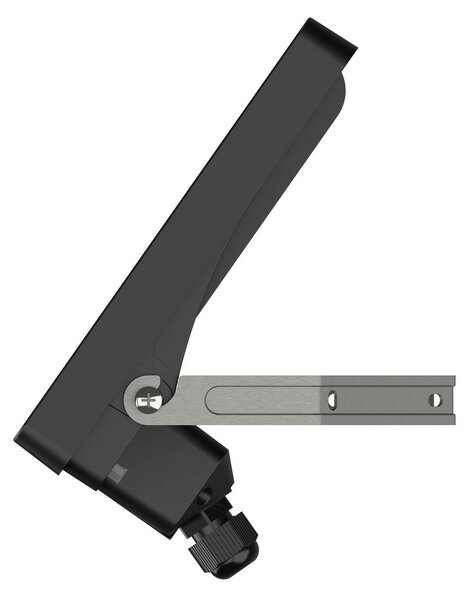 Theben Faretto LED da esterno theLeda B100 dual, nero, Nero, Alluminio, Lampada LED da esterni