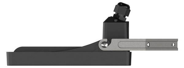 Theben Faretto LED da esterno theLeda B100 dual, nero, Nero, Alluminio, Lampada LED da esterni