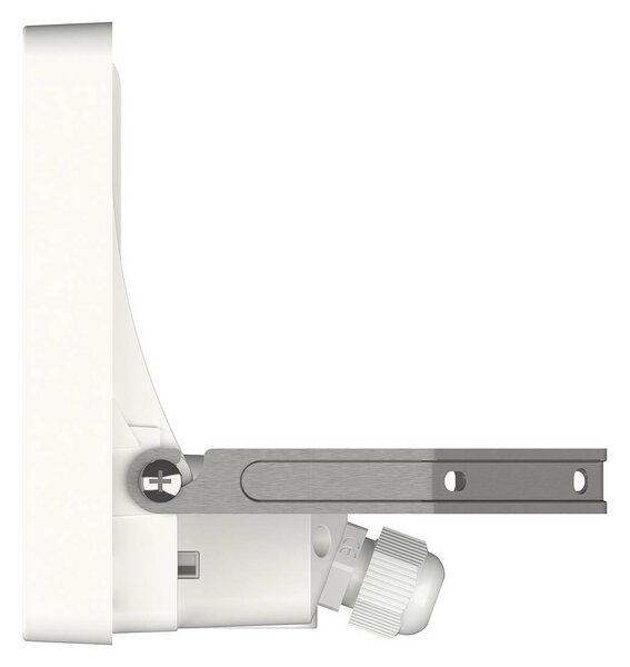 Theben Faretto LED da esterno theLeda B30 dual, bianco, IP65, Bianco / Opale, Alluminio, Lampada LED da esterni