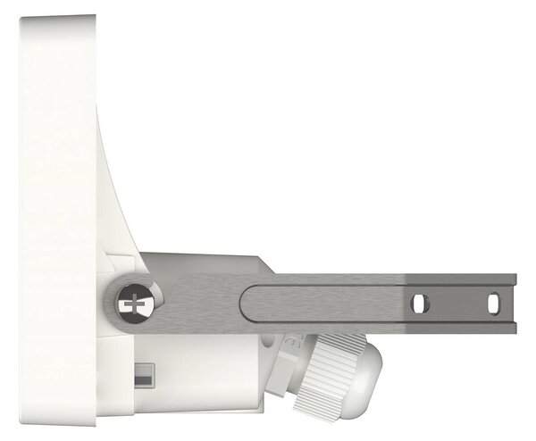 Theben Faretto LED da esterno theLeda B20 dual, bianco, IP65, Bianco / Opale, Alluminio, Lampada LED da esterni
