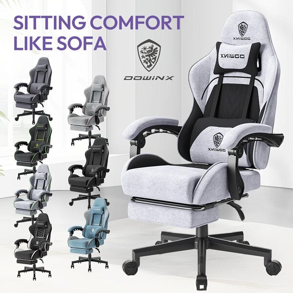 Sedia ergonomica da gaming - Sedia da ufficio - Sedia per computer - Sedia da lavoro - Poltrona relax