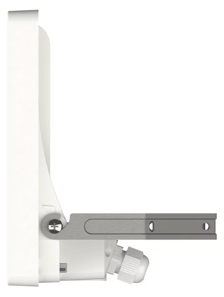 Theben Faretto da esterno a LED theLeda B100 dual, bianco, IP65, Bianco / Opale, Alluminio, Lampada LED da esterni