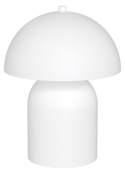 Lampada Da Tavolo Moderna Hera Acciaio Bianco 2 Luci G9 Ip20
