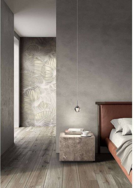Kdln Lampada a sospensione Dew, dimmerabile, Cromo / Argento, Cucina, Vetro, Design, Lampada a sospensione