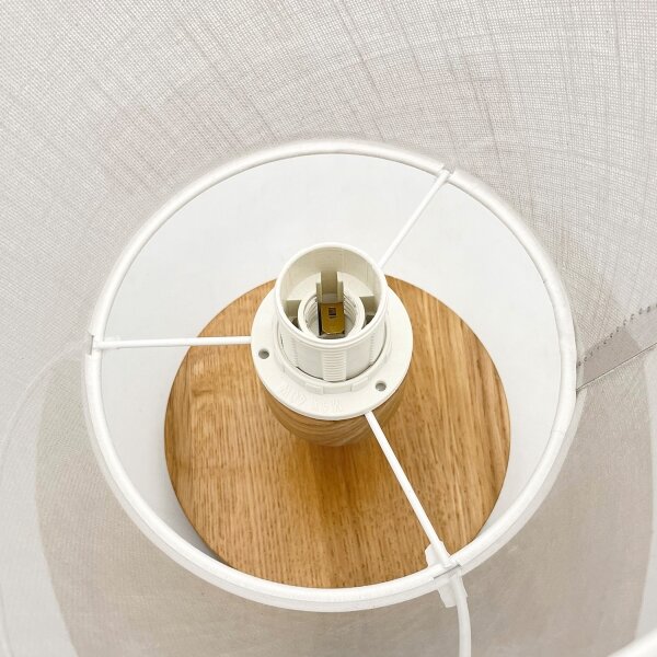 Brilagi - LED Lampadario a plafone ANTHONY 1xE14/60W/230V quercia/bianco