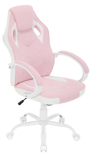 Sedia da gaming - Ergonomica - Stile racing - Scrivania - Sedia da ufficio regolabile - Con braccioli - Funzione di inclinazione