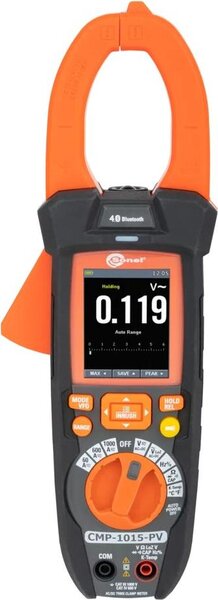 CMP-1015-PV Pinza amperometrica digitale per impianti fotovoltaici. Completo di di calibrazione