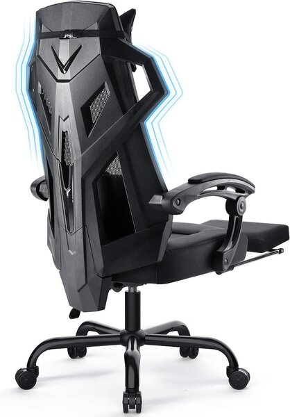 Sedia ergonomica da ufficio - Sedia da ufficio - Sedia girevole - Sedia per ufficio - Sedia per manager - Schienale regolabile