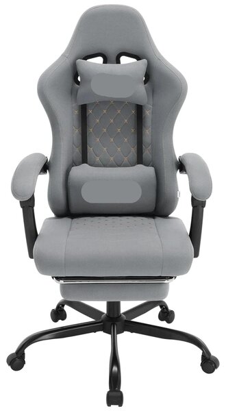 Sedia ergonomica per il gaming e l'ufficio - Sedia da ufficio confortevole - Sedia regolabile - Funzione massaggio